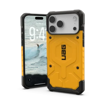 Чехол UAG Pathfinder MagSafe для iPhone 17 Pro Max — жёлтый