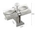 Manual Dumpling Making Machine, 8.5 cm, Grey