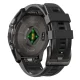 Tech-Protect silikona siksniņa Garmin Fenix 5X / Plus 6X Pro 7X 8 (51 mm) - melna | Silicone Strap for Black