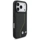 BMW iPhone 17 Pro vāciņš M Carbon Line & Logo MagSafe, melns/dzeltens