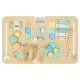 LULILO Montessori Manipulāciju Galds, Piparmētra | Kids Manipulative Table