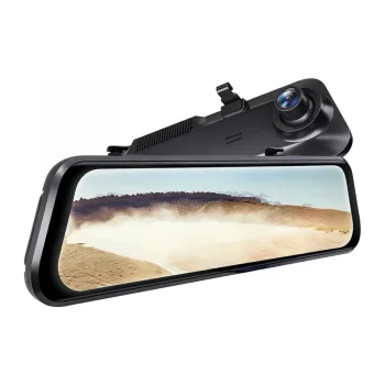 Mirror Dash Cam WOLFBOX G850 Pro 4K + 1080p 64GB