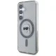 Чехол Karl Lagerfeld Button Karl Head MagSafe для Samsung Galaxy S25, черный