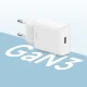 Сетевое зарядное устройство Cuktech HA716C 20W USB-C GaN белое