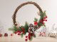 Christmas Wreath for Door and Wall, 30x25 cm