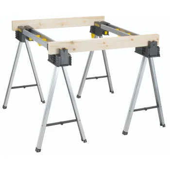 Stanley FatMax Metal Folding Sawhorses, Pair, FMST1-75763