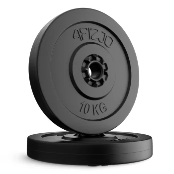 4FIZJO kompozīta svara diski 2 x 10 kg, 26 mm