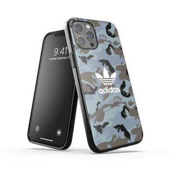 Adidas Or Snapcase Camo iPhone 12 Pro Max, Blue / Black | Telefona Vāciņš Maciņš Apvalks Bamperis