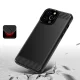 Elastīgs TPU vāciņš iPhone 13 Pro Max Carbon Case, melns