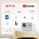 Yaber L2s LCD FullHD 1080p мультимедийный проектор с динамиками JBL – белый