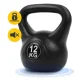 4Fizjo Kettlebell Svaru Bumba 12 kg, Melna