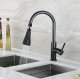 Black Swivel Kitchen Faucet Aerator