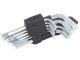 Hex Key Set 1.5-10 mm, 9-Piece L-Shaped Allen Wrench Kit