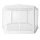 Садовый павильон Multigarden с москитной сеткой, 2x2x2 м, белый