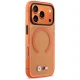 Чехол BMW M IML Metal Logos MagSafe для iPhone 17 Pro, оранжевый