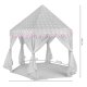 Bērnu Spēļu Telts Kruzzel 23476, Pelēk-Rozā | Children Play Tent