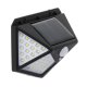 Dārza Apgaismojums Nakts Lampa ar Saules Bateriju Akumulatoru un Kustības Sensoru 100 LED | Garden Solar Lamp Light...