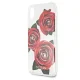 Guess Flower Desire Red Rose vāciņš iPhone X / XS, caurspīdīgs