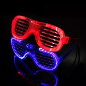 Telcon LED gaismas brilles, zilas