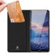 Nokia 5.4 DUX DUCIS Leather Cover Case, Black | Telefona Maciņš Vāciņš Apvalks Grāmatiņa