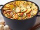 Deep Pot with Lid and Non-Stick Coating, 8 L, with Oven Mitts, Cast Aluminium