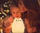 Bērnu Galda LED Nakts Lampa Gaismeklis ar Pulti USB RGB, Kaķis | Kids Bedside Table LED Lamp Night Light