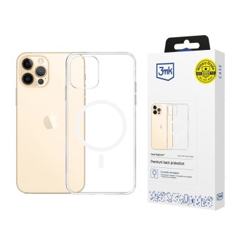3Mk Protection Clear MagCase vāciņš Apple iPhone 12 Pro Max Caurspīdīgs