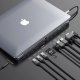 Aдаптер Baseus Usb-C Б 2X Hdmi, Vga, Lan, 3X Usb-A, Sd, Tf, Usb-C Pd100W, Aux