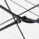 Freestanding Folding Clothes Drying Rack 18m, Black