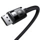 DisplayPort 8K 60Hz kabelis 2 m Baseus High Definition Series - melns