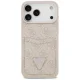 Чехол Guess для iPhone 17 Pro Max 4G Double Card Triangle, розовый