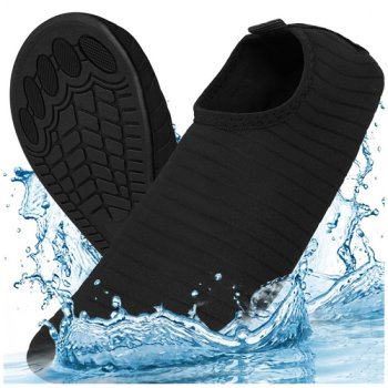 Аквашузы Trizand размер 43 нескользящие быстросохнущие, черные