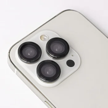 Kameras aizsargstiklu komplekts TFO priekš Samsung Galaxy S25 Plus, melns (3 gab.)