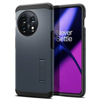 Oneplus 11 5G Spigen Tough Armor Case Cover, Metal Slate | Чехол Кабура Кейс Бампер для...