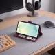 Tech-Protect Wallet atverams maciņš Samsung Galaxy S26 FE, bordo