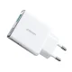 Joyroom JR-TCF14 20W USB-A USB-C īpaši plāns lādētājs - balts