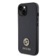 Guess iPhone 15 Plus vāciņš 4G Strass Metal Logo, melns