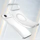 Magnetic Abrasive iPhone 17 Air vāciņš ar MagSafe, matēts balts