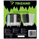 Дорожная косметичка с флаконами Trizand 25760, прозрачная/черная