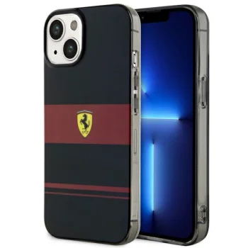 Ferrari iPhone 14 vāciņš Combi MagSafe, melns