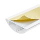 Maclean MC-814 W Aluminum Cable Trunking, 62x20x750mm, White