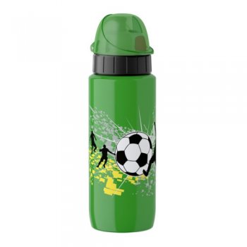 Emsa Light Steel Water Bottle soccer 0,6l | Bērnu dzērienu pudele