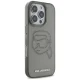 Чехол Karl Lagerfeld IML Rhinestones Karl Head для iPhone 16 Pro, Черный