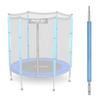 Batuta apakšējais stabs 140 cm (4.5 ft) ar ārējo tīklu Neo-Sport, zils