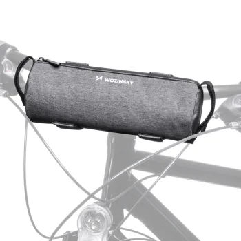 Wozinsky WBB37GRB Thermal Bicycle Bag 0.7 L, Gray