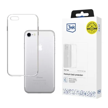 Apple iPhone 7 / 8 / SE (2020) (2022) 4.7" 3MK Clear Case Cover, Transparent