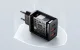 Baseus Compact 2xUSB + Type C Portable Wall Charger Adapter 30W, Black | Адаптер Зарядное...
