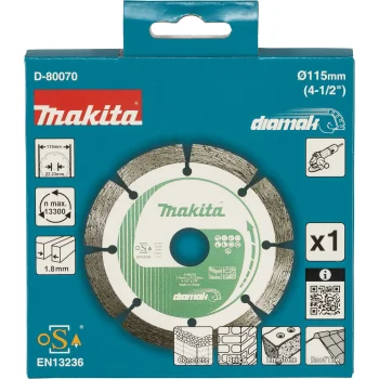 Makita D-80070 DIAMAK Diamond Cutting Disc 115 x 22.23 mm