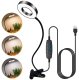 Selfiju Gredzenveida Gaisma ar Turētāju-Klipsi | Ring Light for Selfie with Holder