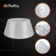 Чехол для подставки под елку Ruhhy 60x22см, бело-серебристый